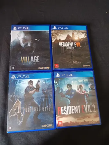Combo Jogos Resident Evil - PS4