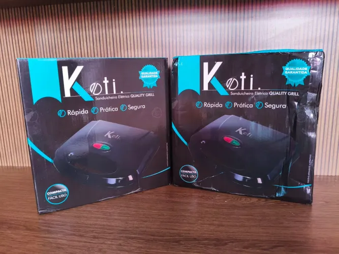 ? SANDUICHEIRA E GRILL ELÉTRICO 2 EM 1 - 750W ?