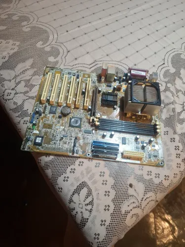 Kit retro, placa mae e processador