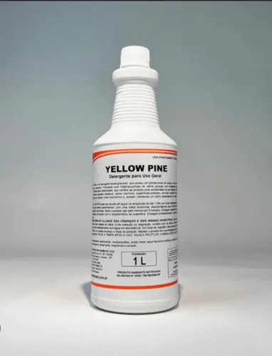 KIT 3 Yellow Pine Spartan 1L - Detergente Desengraxante Concentrado
