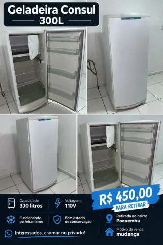 Vende-se geladeira