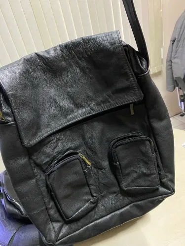 Bolsa de ombro de couro