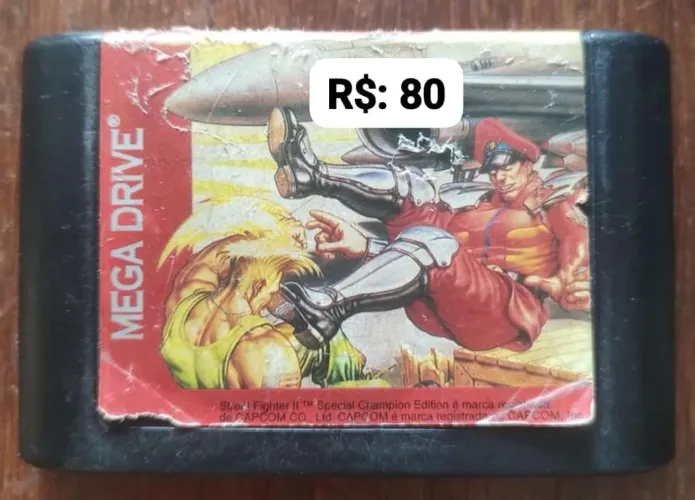 Street Fighter 2 Special Champion Edition = R$: 80