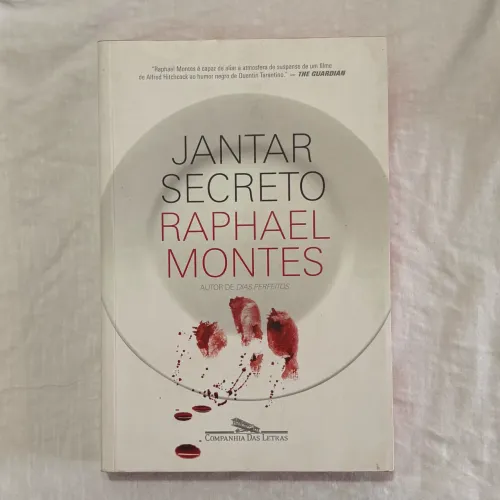 Livro - JANTAR SECRETO, de Raphael Montes