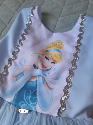 Vestido temático Cinderela 