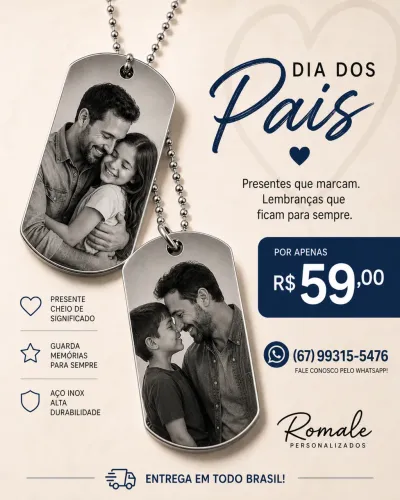 Dog tag personalizada