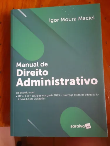 Livro "Manual de Direito Administrativo"