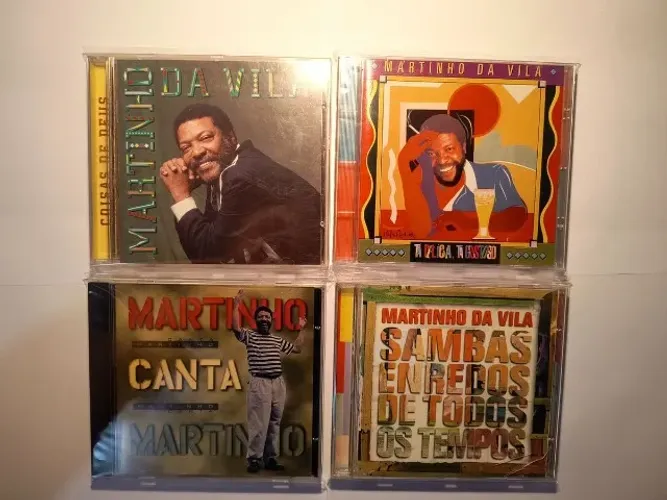kit 4 cds martinho da vila - coleção (usado)