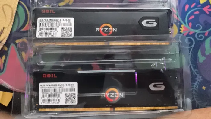 Memória DD4 - Geil Orion- 2x8GB 3200Ghz
