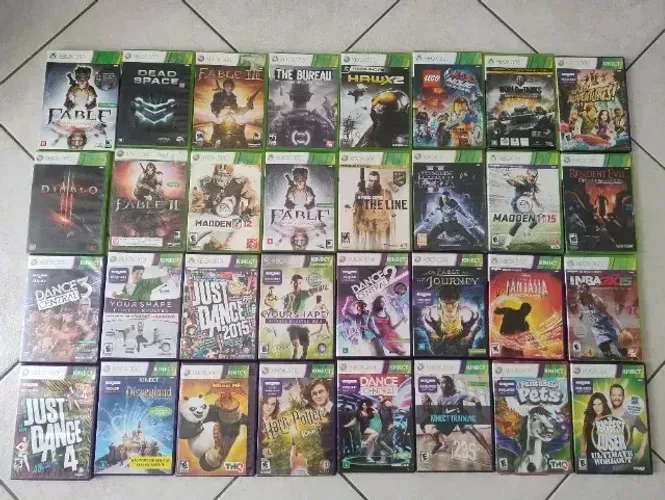 Jogos originais Xbox 360 mídia física todos 100%