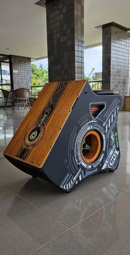 CAJON ELETROACÚSTICO 