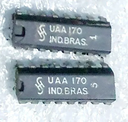 CI UAA170 CIRCUITO INTEGRADO UAA 170 VU QUASAR NOVOS SUPER RARO SEM USO
