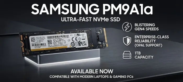 Nvme Samsung gen 4x4 512gb