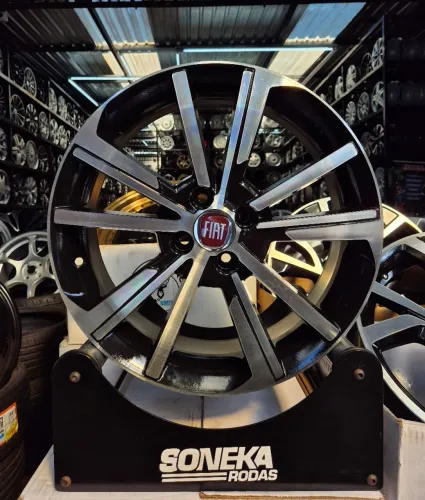 Jogo de rodas Fiat cronos aro 17 4x98 krmai 
