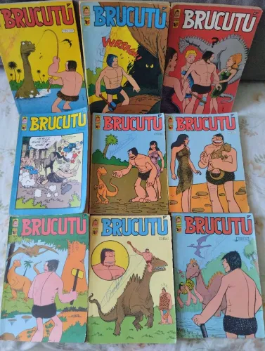 Coleção Brucutu 18 revistas anos 70