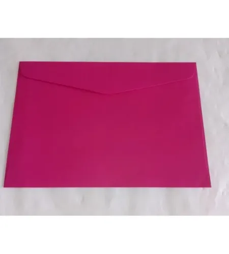 Envelope rosa para carta e convite - 90 unidades