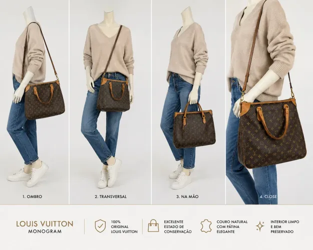 Bolsa Louis Vuitton Odeon Monogram GM Original