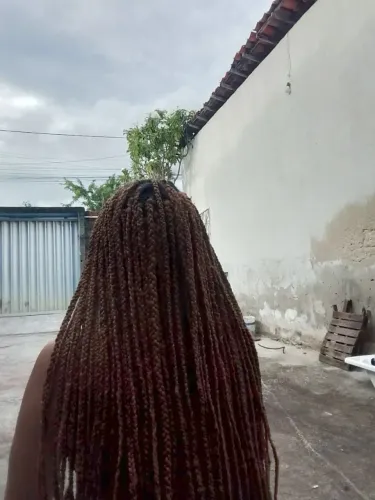 Tranças box braids e nago 