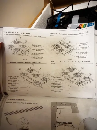 Cooktop barato nunca usado
