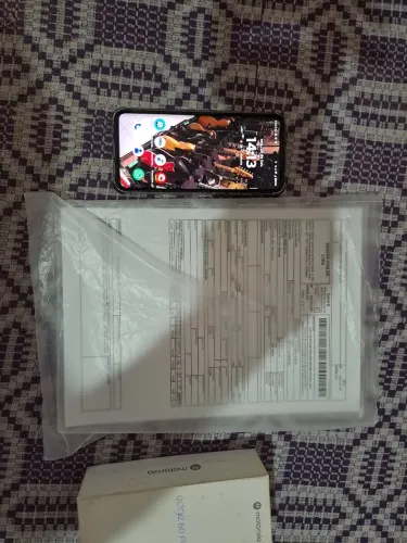 Moto G Edge 60 fusion com nota fiscal