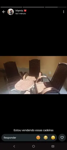 Conjunto de cadeira 