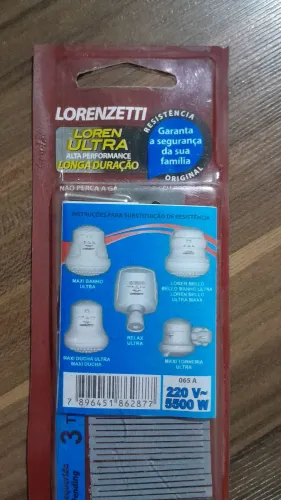 Resistencia de chuveiro Lorenzetti