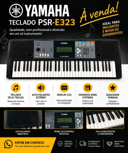 TecladoYamaha PSR-E223