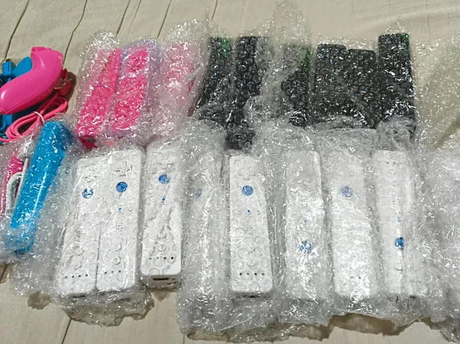 controles e nunchuck lacrado