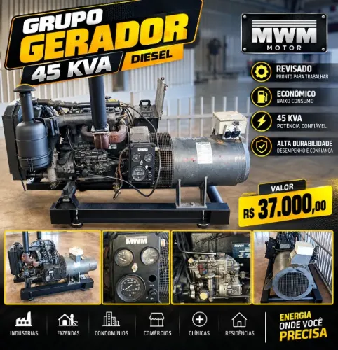 Grupo Gerador 40kva