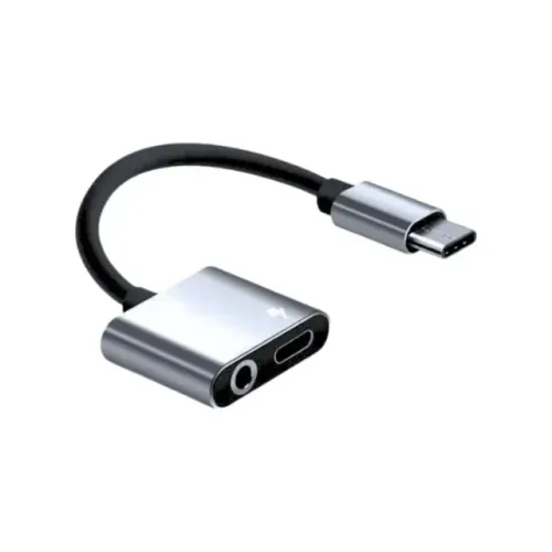 Cabo OTG USB Tipo C para USB Tipo C+P2