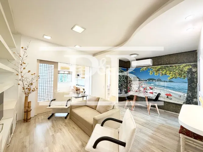 Apartamento com 1 dormitório para alugar, 125 m² por R$ 8.015,15/mês - Copacabana - Rio de