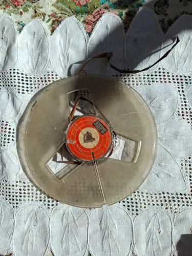 fita magnética vintage para gravadores de rolo, comumente usada para gravação