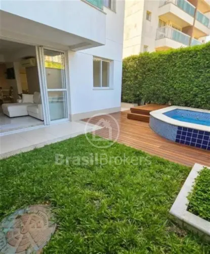 Recreio dos Bandeirantes - Apartamento Garden -Condomínio do Edifício Mares de Goa Residen