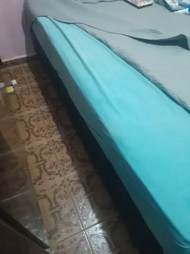 Cama noc casal com colchão 