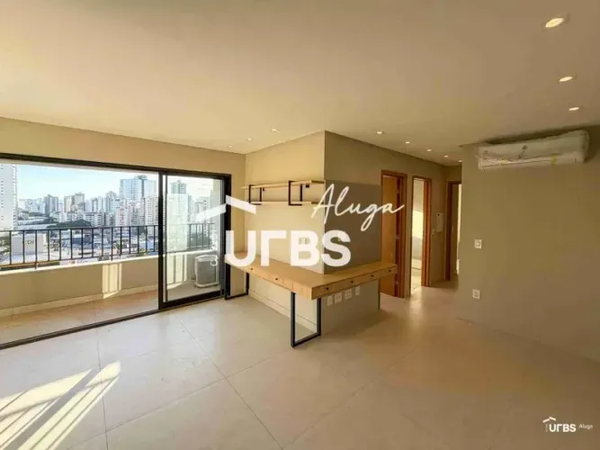 Apartamento novo para aluguel com 71 metros quadrados com 3 quartos em Setor Oeste - Goiân