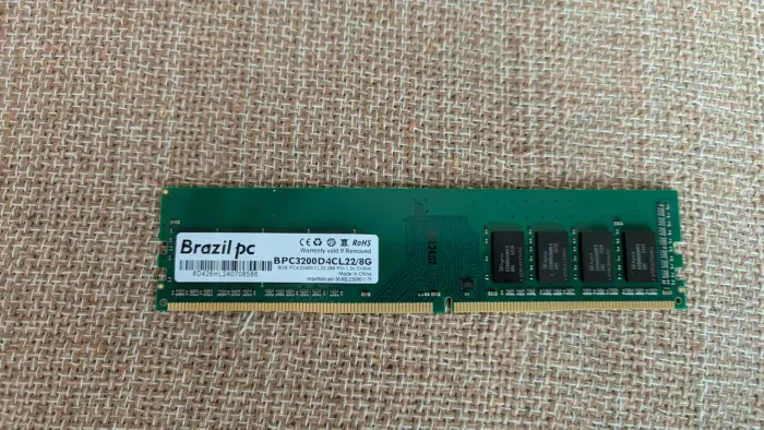 2 Memórias 8 gb ddr4 3200 Ghz