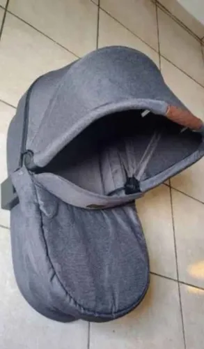 Moisés para Carrinho de bebê ABC Design cinza 