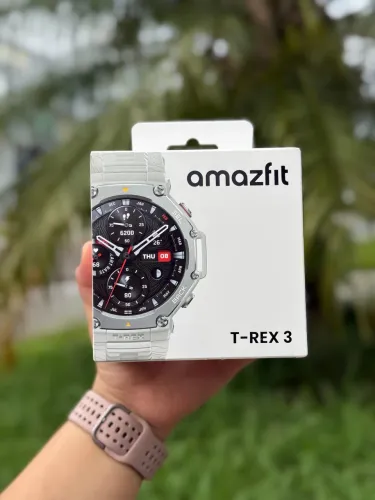 Smartwatch Amazfit T-REX 3 Haze Gray - Novo lacrado