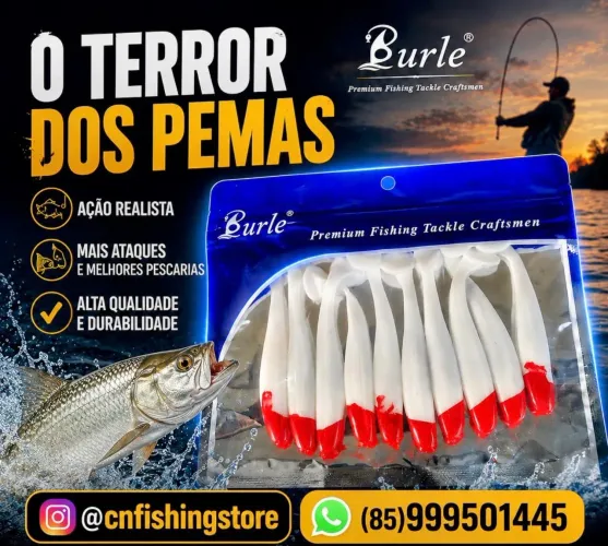 Isca artificial shad 7, 9 ou 12cm (preço descrição)