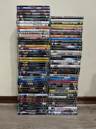 DVD DIVERSOS 7 REAIS