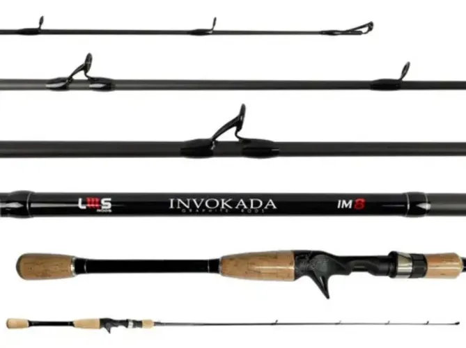 Vara de pesca carretilha invokada 17lb