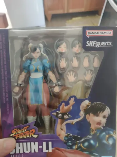Chun Li SH Figuarts Bandai edição de relançamento 