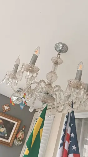 Lustre 6 braços