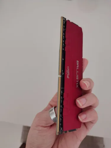 Memória RAM Crucial Ballistix 8GB DDR4 2666MHz - FUNCIONANDO PERFEITAMENTE