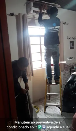 AR CONDICIONADO SPLIT- limpeza higienização/manutenção em Campo Grande-ms