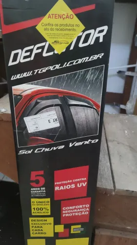 Calha de chuva TG Poli Hilux, SW4 , Yaris Toyota 4 portas