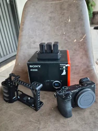 Câmera sony alpaca 6500