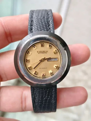 Relógio Citizen automático helmet 1970