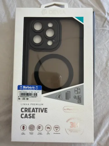 Capa iPhone 16 pro max Linha creative case
