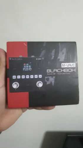 Pedaleira para guitarra blackbox m vave